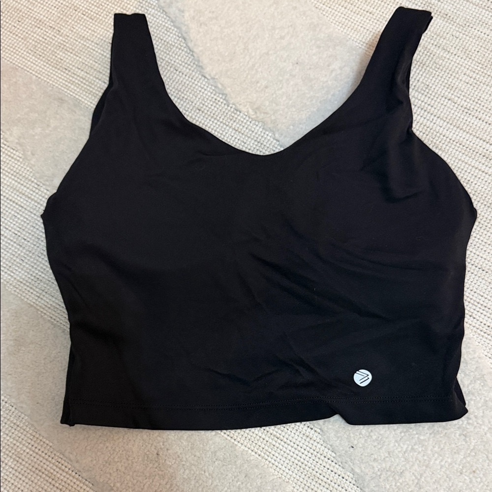 Chic Black Sports Bra